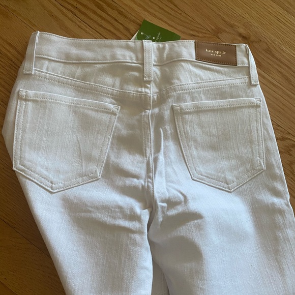 Kate Spade White cropped jeans - Picture 4 of 5